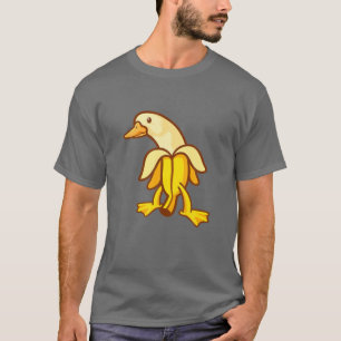 T-shirt Art animal anthropomorphe Canard Banane