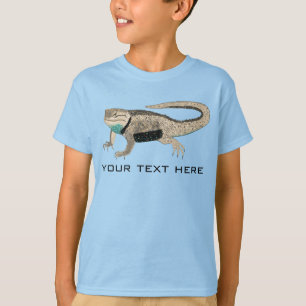 T-shirt Art animal reptile du désert de l'éperon à l'épero