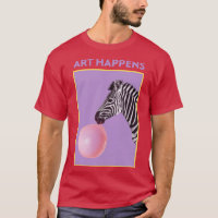 Art Arrive Art Zebra Bubble Gum