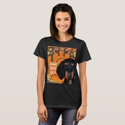 T-SHIRT ART AUSTRALIE (Devant entier)