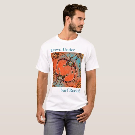 T-SHIRT ART AUSTRALIEN                      (Devant entier)