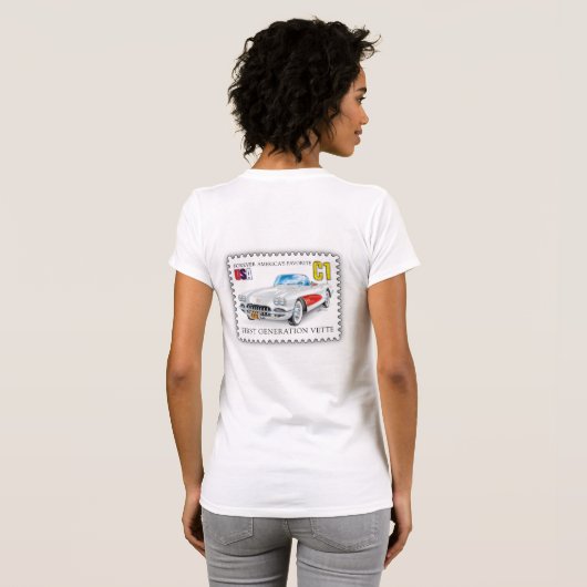 T-SHIRT ART AUTOMOBILE C-ONE (Dos entier)