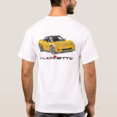 T-SHIRT ART AUTOMOBILE LÉGENDAIRE Z-R-ONE (Dos)