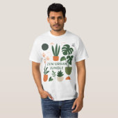 T-shirt Art Botanique Moderne Imprimer : Maison Zen Urban  (Devant entier)