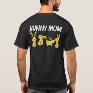 T-shirt Art Bunny cool pour maman Mère Rabbit Jersey Wooly