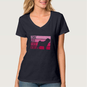 T-shirt Art Carlin Mignonne Pour Maman Femmes Élevage Anim
