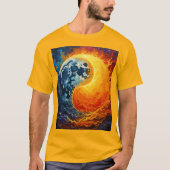 T-shirt Art Celestial Yin Yang (Devant)