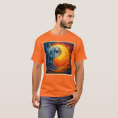 T-shirt Art Celestial Yin Yang (Devant entier)