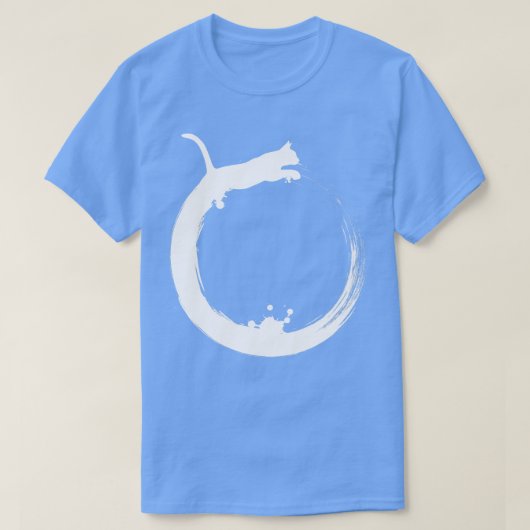 T-shirt Art cercle de chats (Design devant)