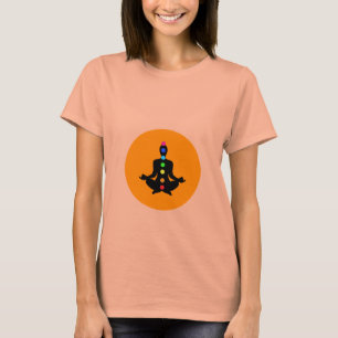 T-shirt Art Chakra - Tee - shirt du yoga