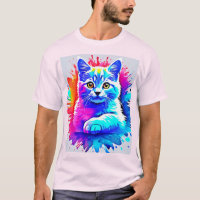 Art Chat coloré
