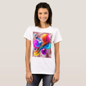 T-shirt Art Coloré  (Devant entier)
