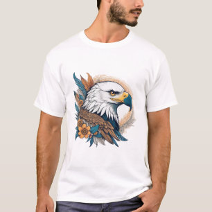 T-shirt Art Coloré - Boho Spirituel Fleur PatterT-Shirt