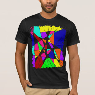 T-shirt Art coloré de puissance