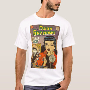T-shirt Art comique d'âge d'or - ombres foncées
