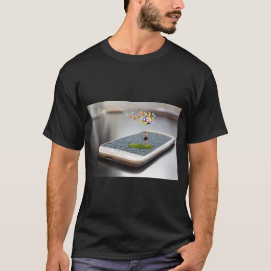 T-shirt Art composite Smartphone (Devant)