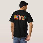T-shirt Art concepteur NYC (Dos entier)