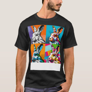T-shirt Art Cool Arctique Lièvre arctique 1