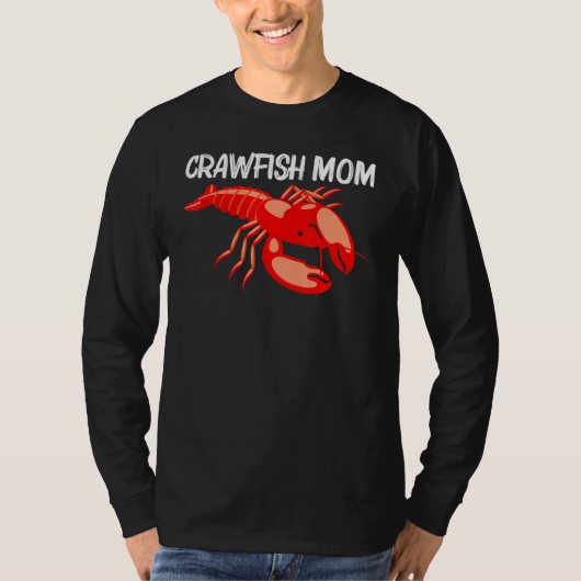 T-shirt Art cool Crawfish Pour Maman Mère Lobster Crawdad (Devant)
