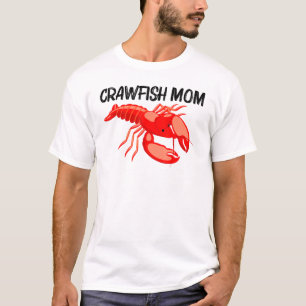 T-shirt Art cool Crawfish Pour Maman Mère Lobster Crawdad 