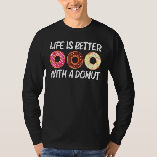 T-shirt Art cool Donut Pour Hommes Femmes Sucre Glaqué Cho (Devant)