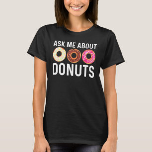 T-shirt Art cool Donut Pour Hommes Femmes Sucre Glaqué Cho