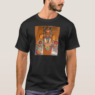 T-shirt Art Culturel Unique - Design Sri-Lankais/Indonésie
