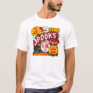 T-shirt Art d'affiche de Spookshow - spectres sur le lâch