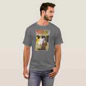 T-shirt Art d'affiche de Toulouse Lautrec (Devant entier)