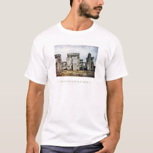 T-shirt Art d'aquarelle de Stonehenge