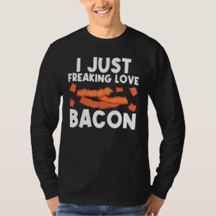 T-shirt Art de bacon cool pour hommes femmes porc lanières