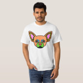T-shirt Art de bruit de chiwawa (Devant entier)