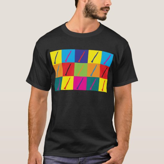 T-shirt Art de bruit de hautbois (Devant)