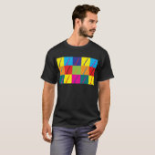 T-shirt Art de bruit de hautbois (Devant entier)