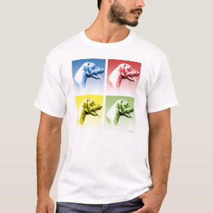 T-shirt Art de bruit de Rhodesian Ridgeback