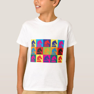 T-shirt Art de bruit d'échecs