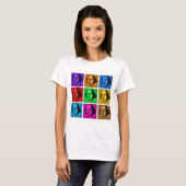 T-shirt Art de bruit Shakespeare (Devant entier)