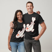 T-shirt art de carpe koï (Unisexe)