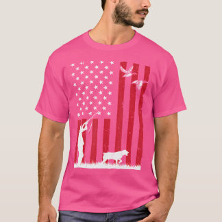 T-shirt Art de chasse au canard pour chasseur de canard Ch