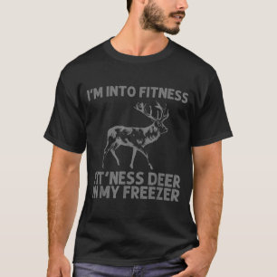 T-shirt Art de chasse au cerf pour hommes femmes chasseur