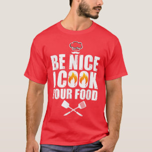 T-shirt Art de chef drôle pour hommes femmes restaurant cu