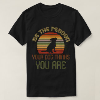 T-shirt Art de citation positive pour amateur de chiens ré