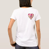 T-shirt Art de coeur (Dos)