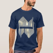 T-shirt Art de concept d'architecture de la réflexion 01 (Devant)