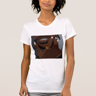 T-shirt Art de couple noir (Amour noir)