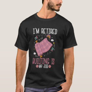 T-shirt Art de couture de patchwork pour femmes maman gran