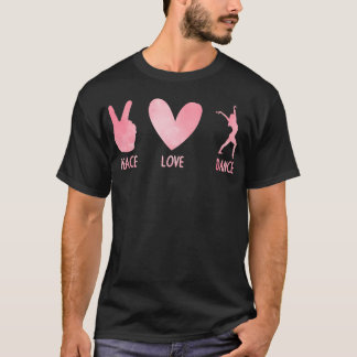 T-shirt Art de danse cool pour filles qui aiment la danse