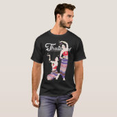 T-shirt Art de danse thaïlandais (Devant entier)