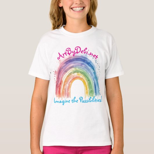 T-shirt Art de Debi, Chemise pour enfants (Devant)