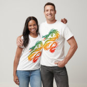T-shirt Art de dragon (Unisexe)